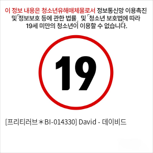 [프리티러브＊BI-014330] David - 데이비드